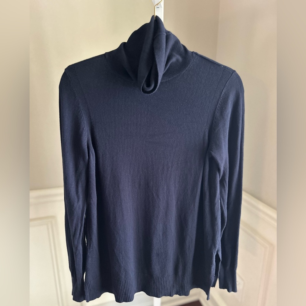 Ann Taylor Midnight Blue Knit Top